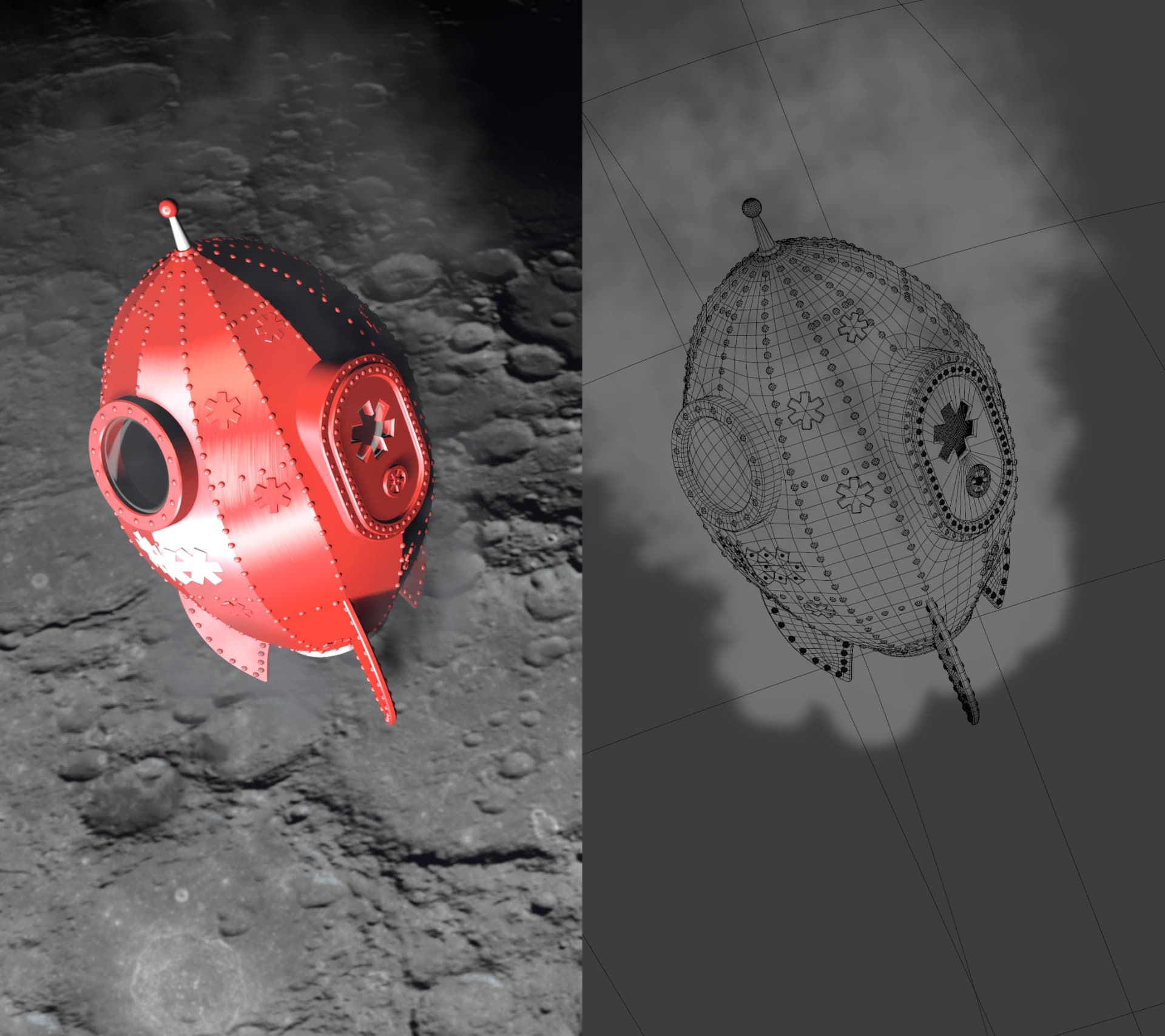 Shot 04 Wireframe Overlay