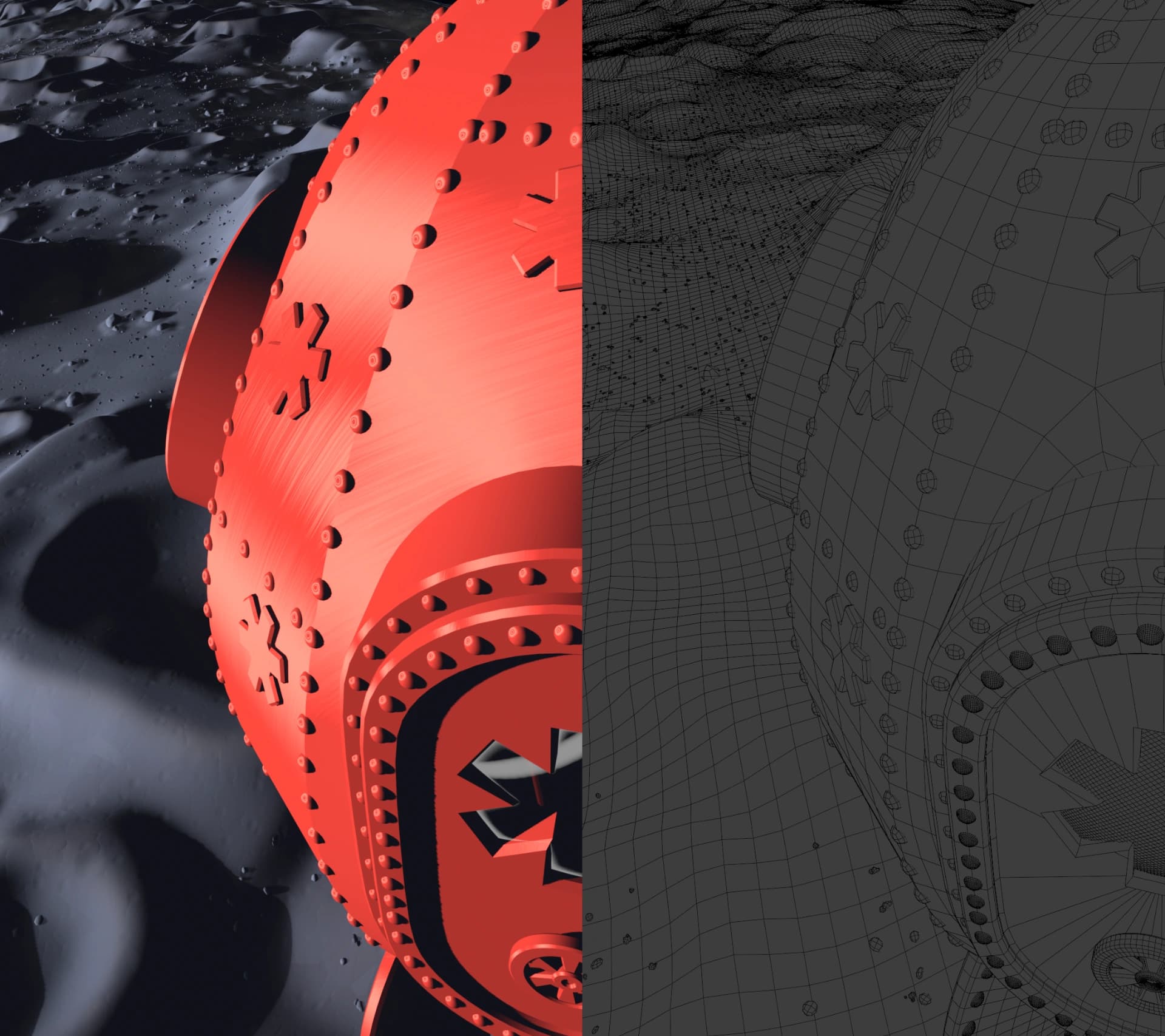 Shot 06 Wireframe Overlay