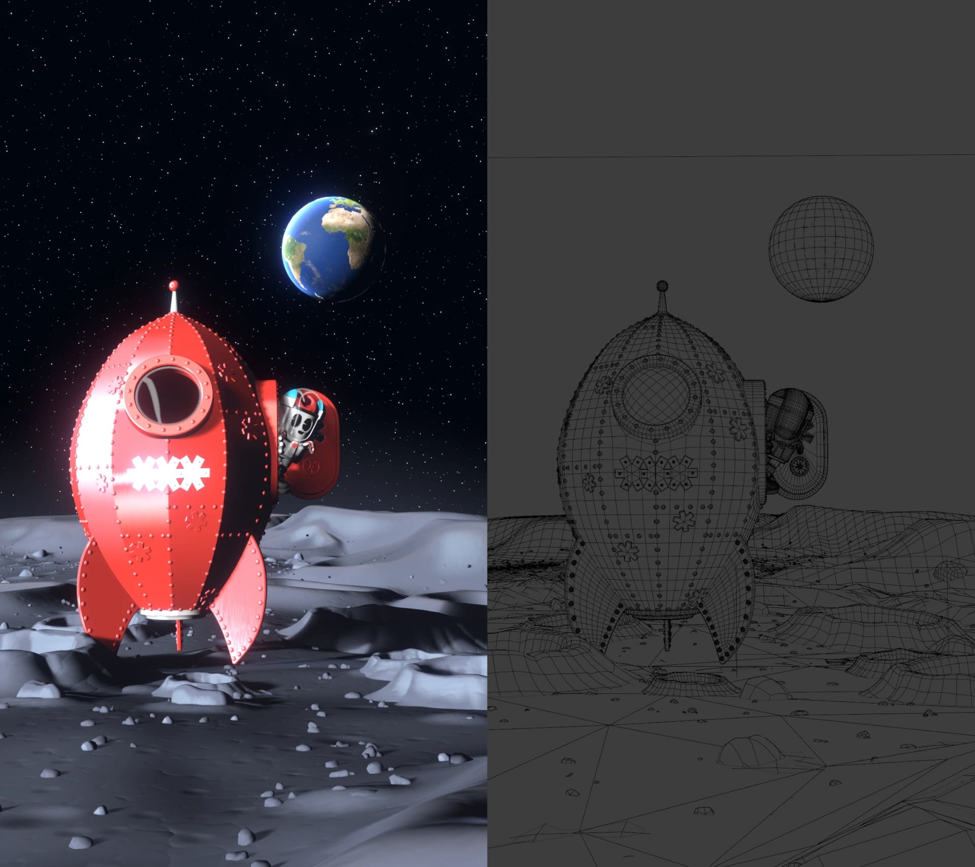 Shot 07 Wireframe Overlay