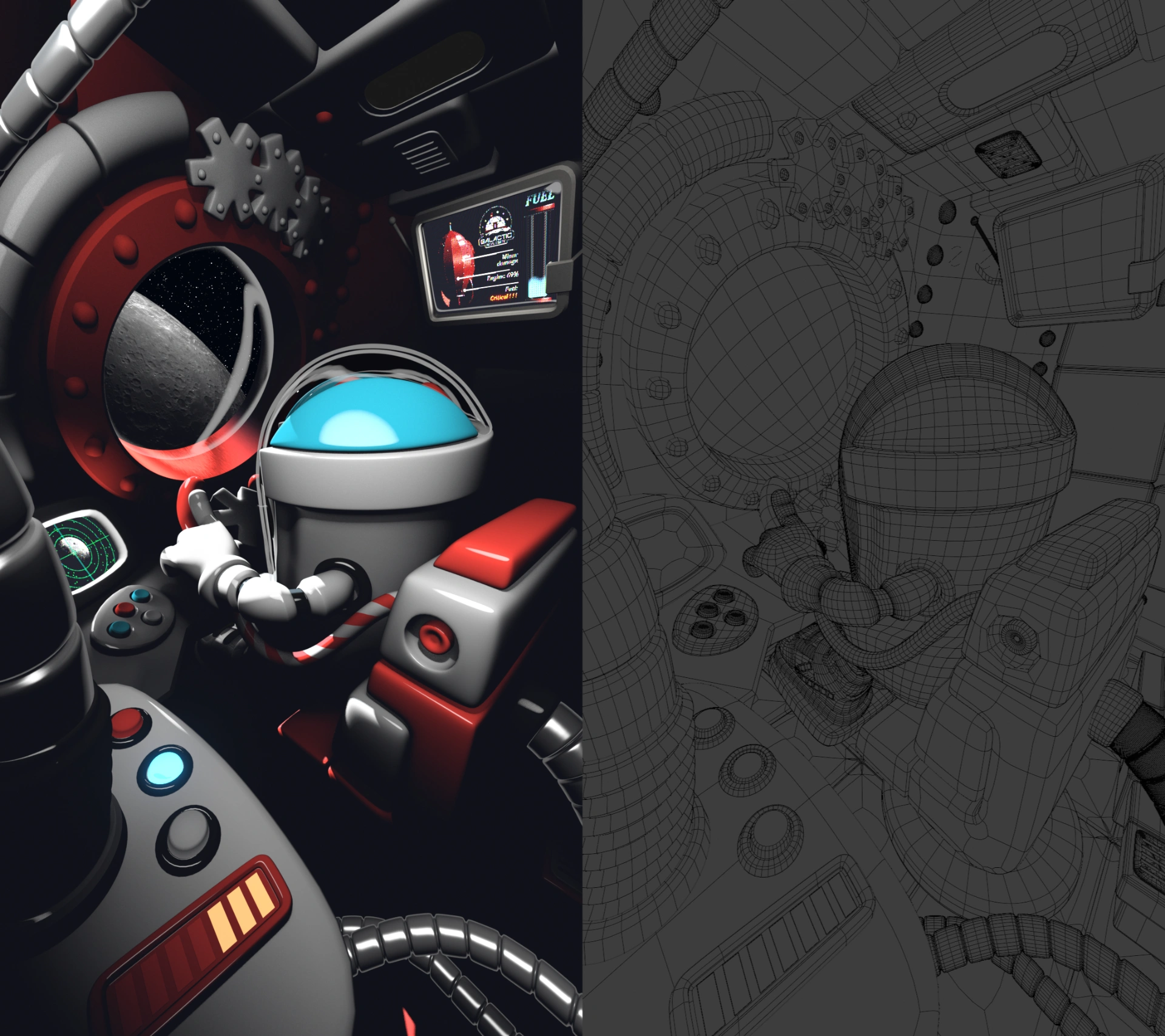 Shot 03 Wireframe Overlay