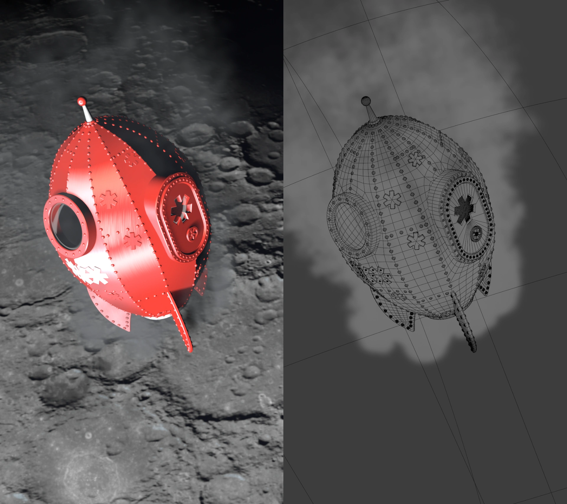 Shot 04 Wireframe Overlay