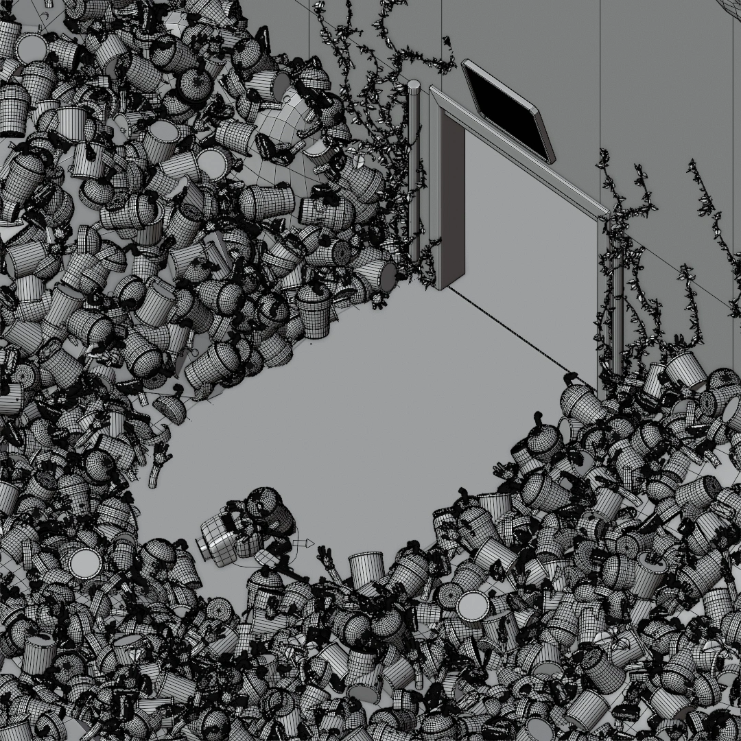Escena 5 Wireframe